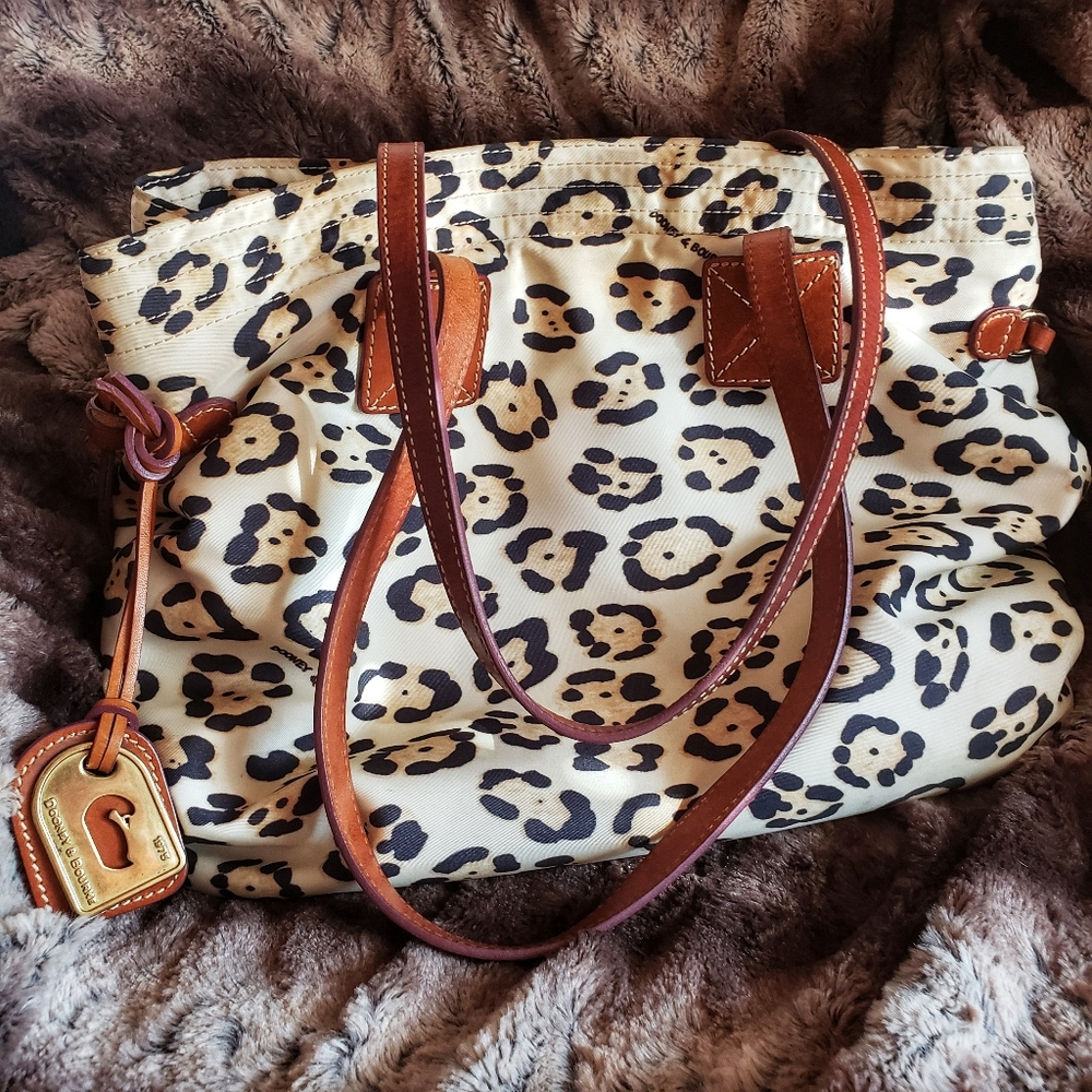 Dooney & Bourke large cheetah tote